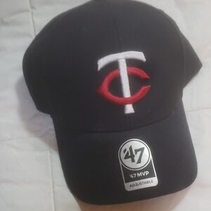 '47 Brand Black TC Logo Cap